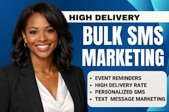 send bulk SMS marketing campaign, text message bulk email blast bulk SMS and SMS