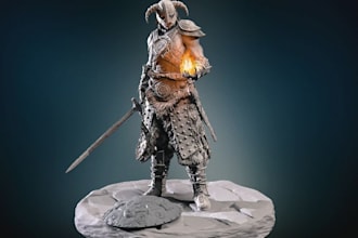 create custom skyrim se armor, weapons, characters, environments and 3d mods