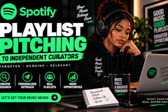 pitch your song to independent spotify playlist curator