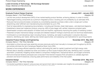 format and improve your resume