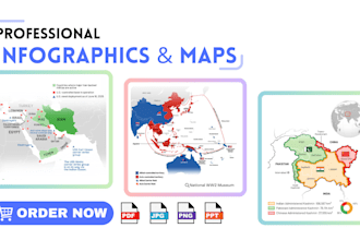 design geopolitical maps for news, analysts and media