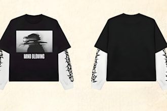 do editing for t shirt printing desings