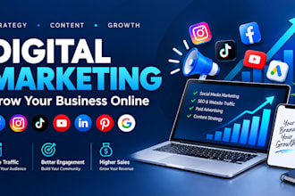 be your social media marketing manager growth for  selling