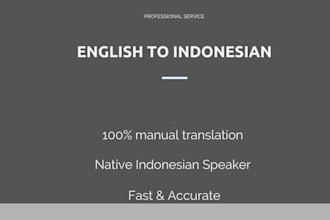 translate english to indonesia manually