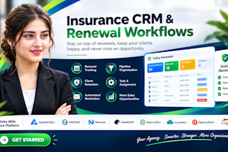 insurance CRM renewal client retention policy follow ups applied epic ams3