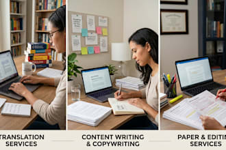 do professional internet research and summary writing