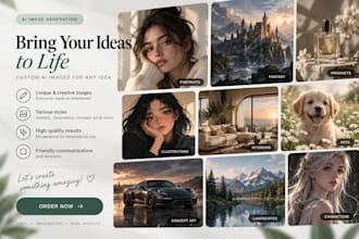 create custom ai images from your ideas or references