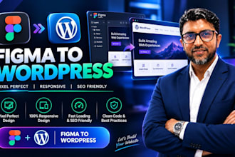 convert figma, lovable to wordpress using elementor pro