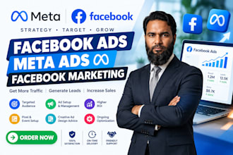 do facebook ads campaigns, meta ads and  fb marketing