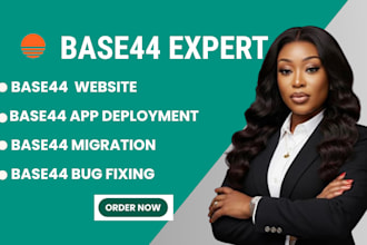 design base44 website base44 app base44 expert