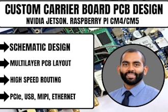 design raspberry pi hat pcb, cm4 cm5 carrier board,nvidia jetson, radxa,embedded