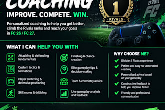 coach you for the launch of fc27