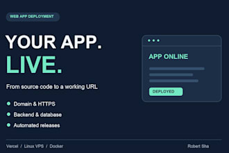 deploy your ai web app to vercel or vps with domain and SSL