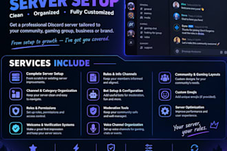 setup your discord server