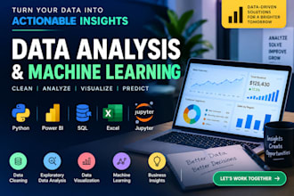 perform data analysis and build predictive machine learning models