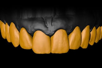 do precise dental cad design using exocad and blender