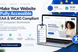 make your website fully accessible eaa wcag compliant for european businesses