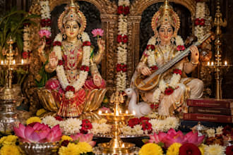 chant lakshmi and saraswati shlokas for career success and education