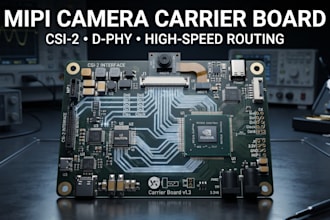 design mipi camera carrier board with d phy d phy routing and csi 2 interface