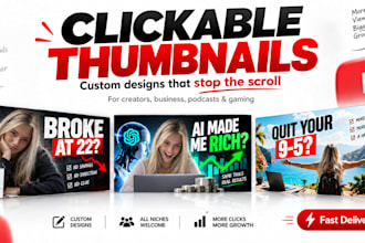 design clickable youtube thumbnails that get more views