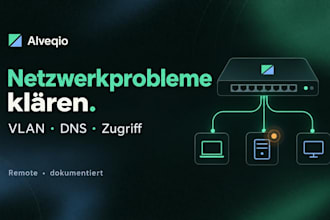 investigate your vlan, dns or network access problem