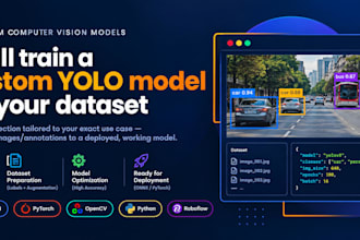train a custom yolo object detection model on your dataset
