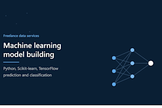 build and train a machine learning model in python