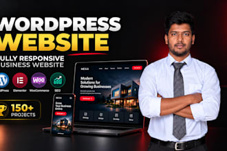 design a modern SEO friendly responsive wordpress website