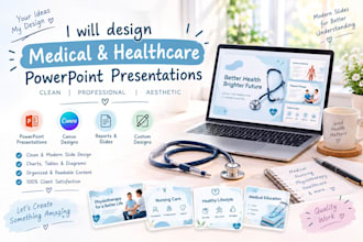 design healthcare presentation design