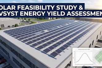 dosolar feasibility study pvsyst energy yield assessment and design basis report