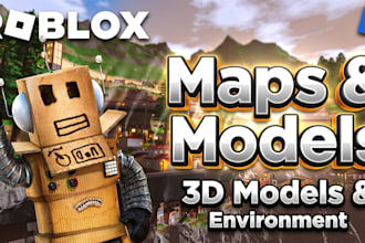 build your roblox map and models