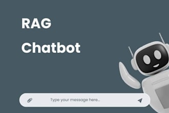 develop a custom rag ai chatbot for your database