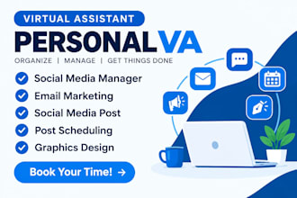 be your social media manager instagram content creator for social media canva