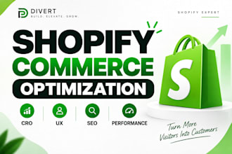 optimize your shopify store for cro, UX, SEO website design store redesign