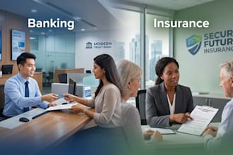 assist in youtube script writing, will assist in banking insurance and tech work