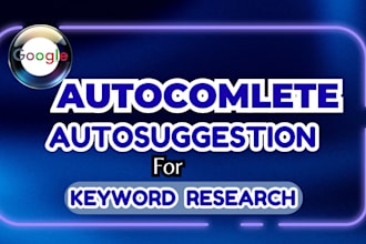 do google autocomplete autosuggestion for keyword ranking