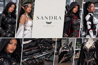 custom cosplay costumes with professional craftsmanship