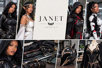 custom cosplay costumes with professional craftsmanship