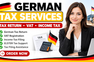 do german tax return, german vat registration, income tax, tax filling