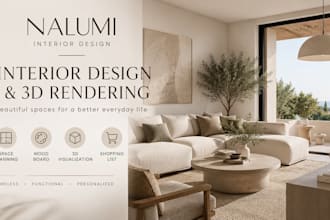 create a professional layout and space planning for your room