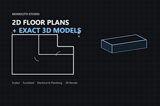 design a 2d floor plan and an exact 3d house plan