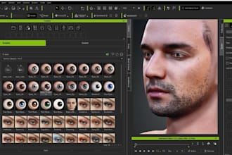 ll create, rig, 3d avatar for iclone 8, cc4, cc5, reallusion, c4d, maya, bone,