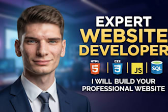 develop a professional corporate website
