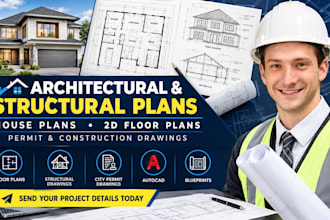 do architectural structural house plans 2d floor plans and permit drawings