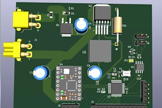 design robotic arm pcb bldc motor driver servo and stepper control board