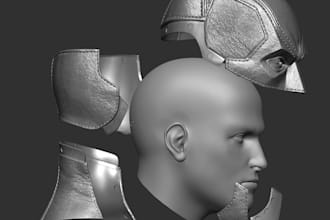 sculpt 3d helmet 3d mask kitsune mask and hallow mask for 3d