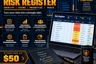 create or improve your cybersecurity risk register