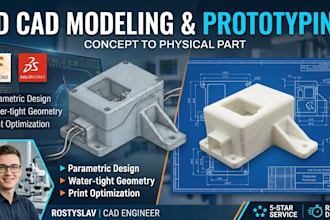 do 3d cad modeling