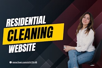 design cleaning website office cleaning residential cleaning website