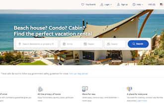 build squarespace cabin rental website lake house rental chalet rental website